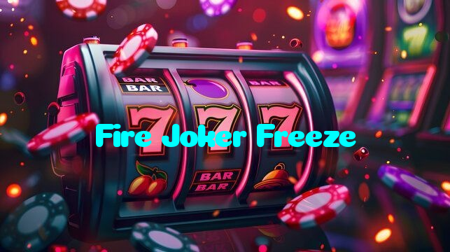 Fire Joker Freeze casino presented on mobile device in Pakistan with slots and live games
