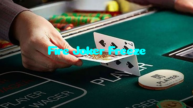Fire Joker Freeze casino presented on mobile device in Pakistan with slots and live games